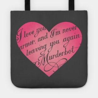 A Murderbot Valentine Tote