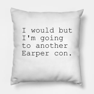 Earper Con - Black Pillow