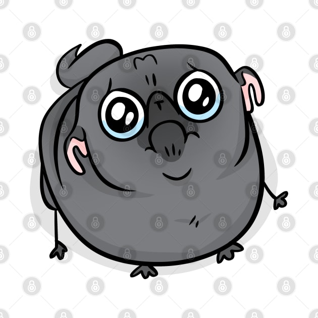 Puggy Pathos by Inkpug