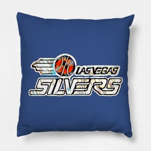 Las Vegas Silvers Basketball Pillow
