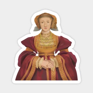 Anne of Cleves - historical illustrations Magnet