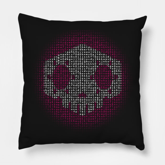 The hacker is here Pillow by lilyakkuma