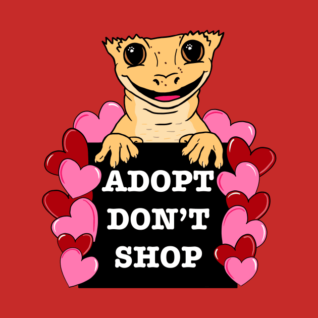 Crested Gecko Adopt Don't Shop by EcoElsa