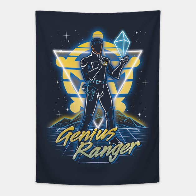 Retro Genius Ranger Tapestry by Olipop