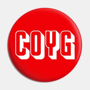 COYG (White) Pin