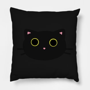 Big Eyed Cat Pillow