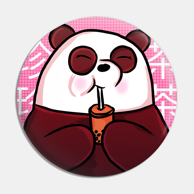 Discover Boba Panda Bear - Panda Bear Cub - Pin