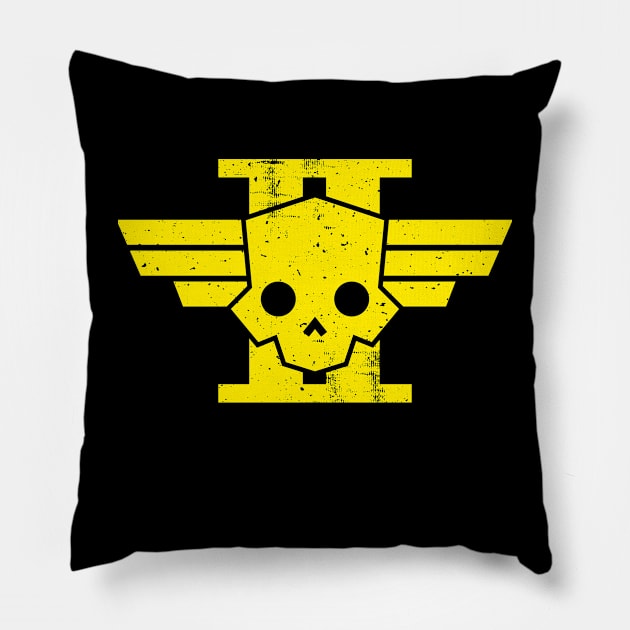 Helldivers Skull Pillow by Atelier Djeka