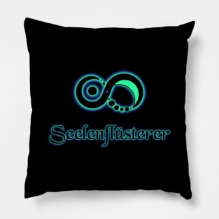 Seelenflüsterer Solaris Moebius Grün / Blau Pillow