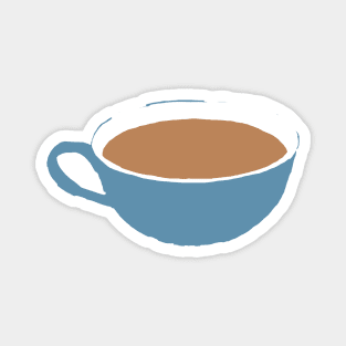 Hot Chocolate or Coffee Cup Graphic Magnet