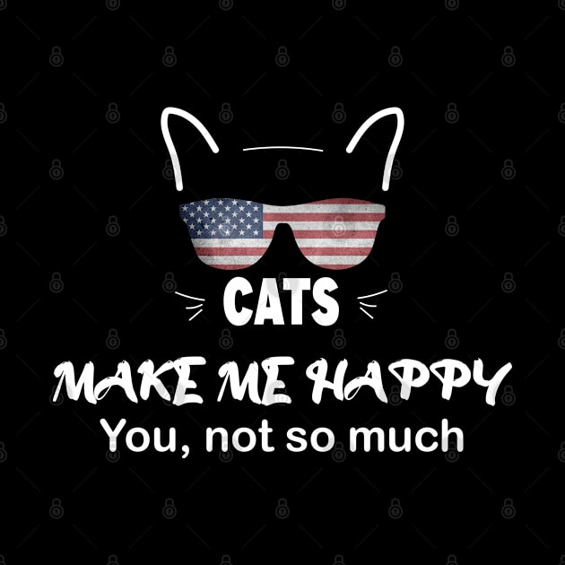 Cats Make Me Happy by MBRK-Store