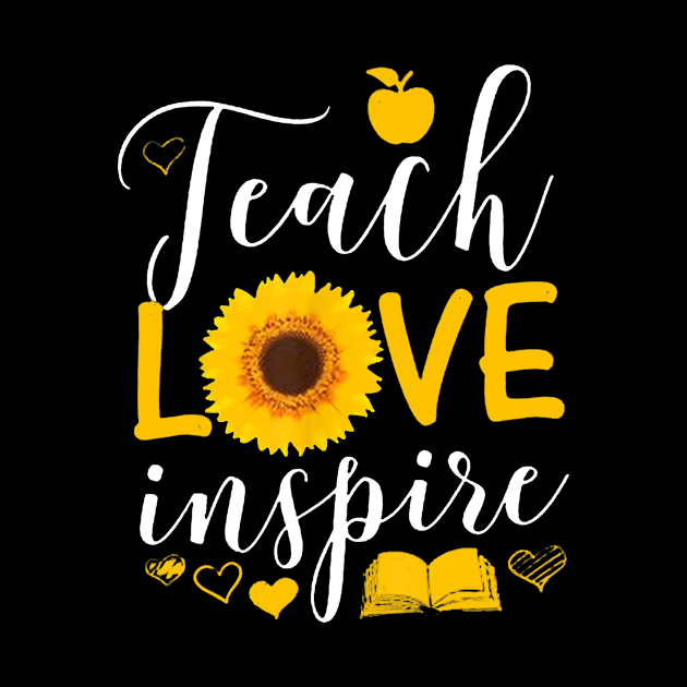 Teach love inspire sunflower by Ortizhw