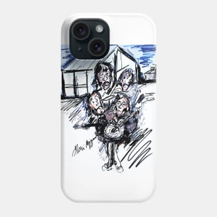 The Beatles' rooftop concert Phone Case