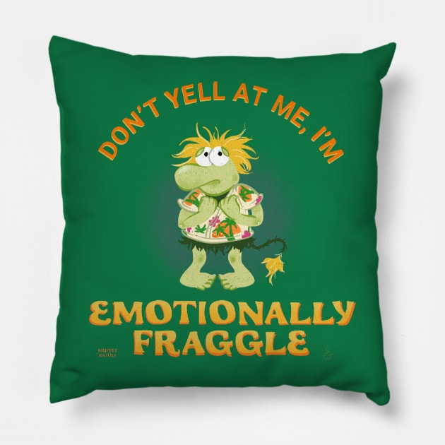 Emotionally Fraggle Pillow by Muppet History