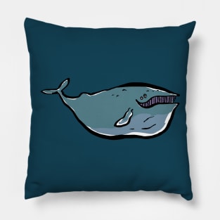 the charming whale Pillow