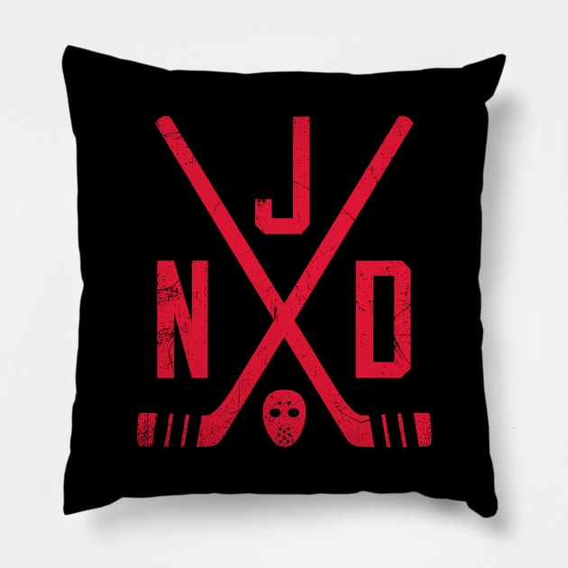 NJD Retro Sticks - Black Pillow by KFig21