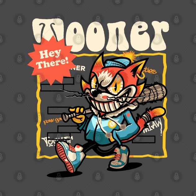 Cat Gangster by Tooner.studio