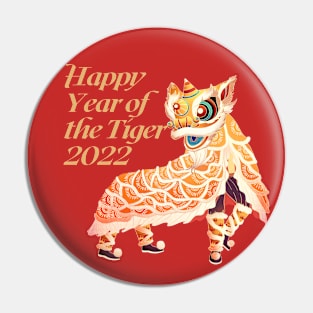 Happy Year of the Tiger Pin