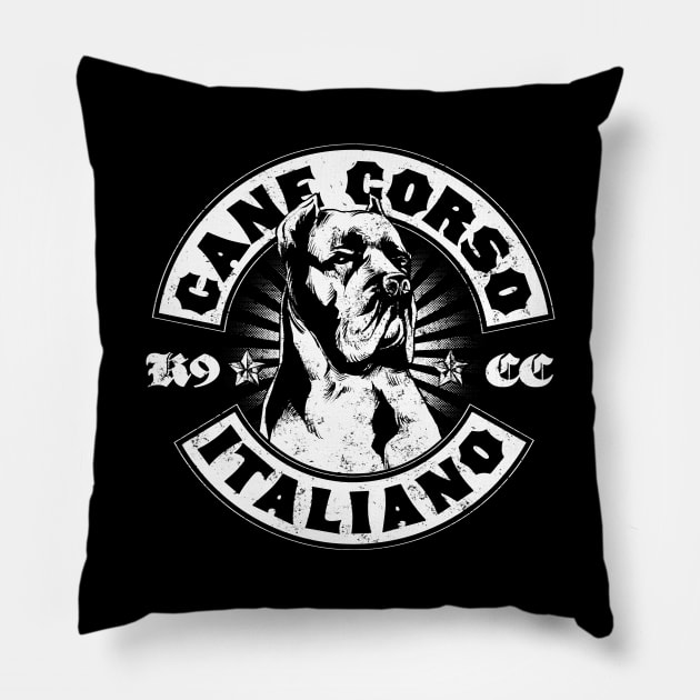 Cane Corso Pillow by Black Tee Inc