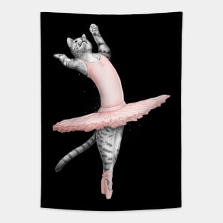 Ballerina Cat Tapestry