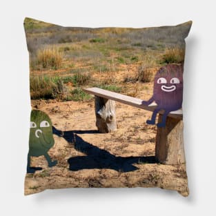 Bud on Earth- Sighting 8 Pillow