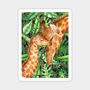 Giraffe Baby Love Magnet