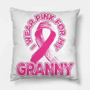 I wear pink for my Granny Pillow