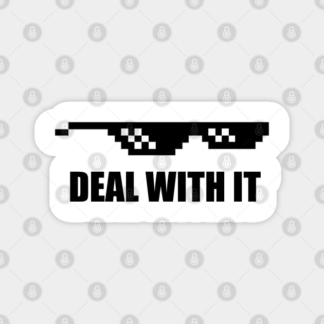 Deal with it glasses text best sale