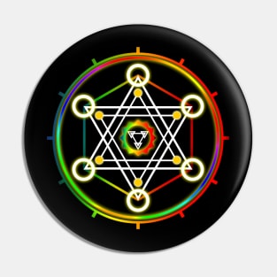 Spiritual Geometry / David's Star 01 Pin