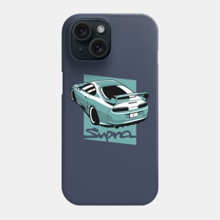 Green Supra MK4 Classic JDM Phone Case