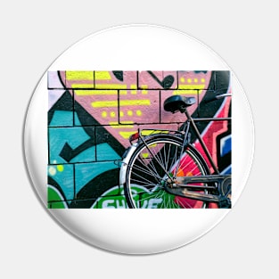 Graffiti Bicycle Pin