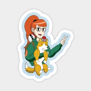 Infinity Train: Tulip Olsen Magnet