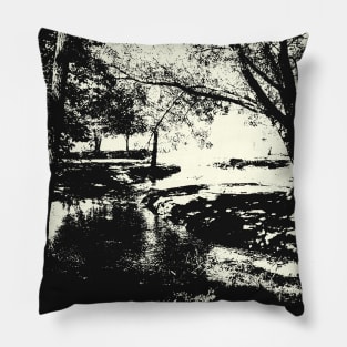 Silence in the Streams Pillow