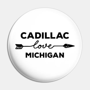 Cadillac Michigan Lover Pin