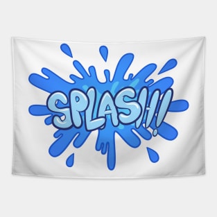 Splash - Comic Book Funny Sound Effects Tapestry