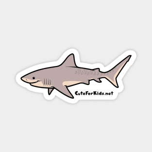 CuteForKids - Tiger Shark - Branded Magnet