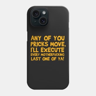 Pulp Fiction Movie Quotes Badass Cool T-Shirts Phone Case