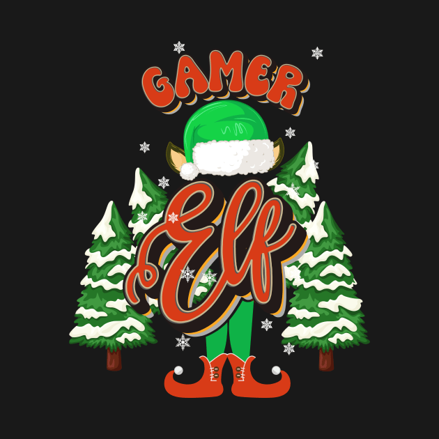 GAMER ELF CHRISTMAS by HomeCoquette