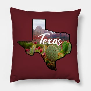 Texas Prikly Pear Pillow