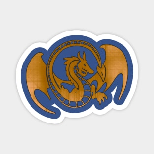 Golden Dragon Magnet