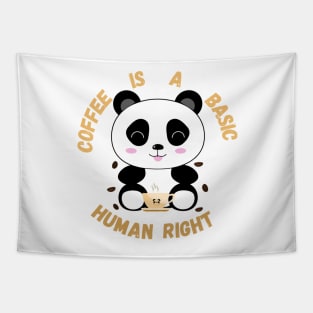 Panda Coffee is a basic human right - Coffee Tapestry