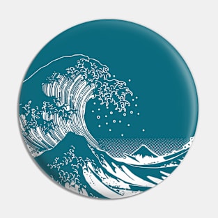 Japan wave Pin