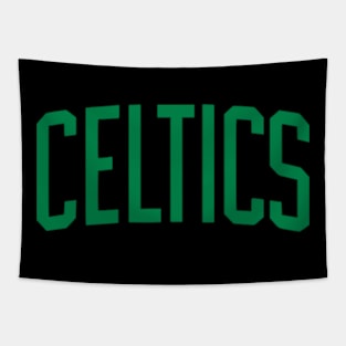 Boston Celtics Word Mark Tapestry