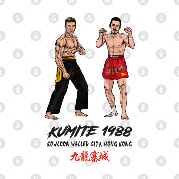 Kumite 1988 Ninjitsu Vs Muay Thai by PreservedDragons
