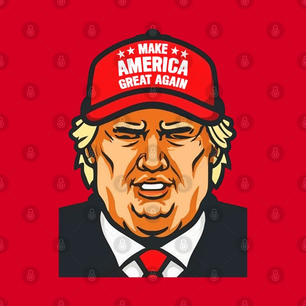 Make America Great Again Trump by Plushism