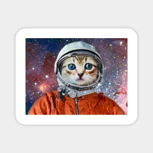 Astronaut cat Magnet