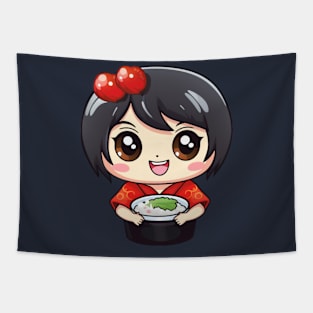 kawaii bento sushi T-Shirt cute  funny Tapestry