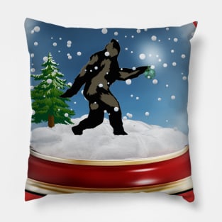 Believe in Big Foot! Pillow