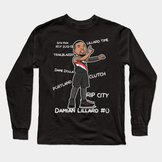 t shirt damian lillard