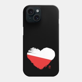 I love my country. I love Poland. I am a patriot. In my heart, there is always the flag of Poland. Phone Case